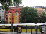 Sporvogn på Prenzlauer Alle i Berlin